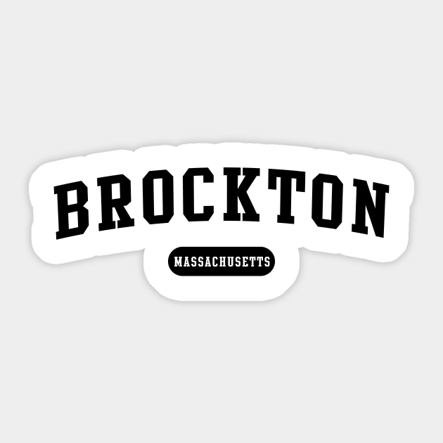 Brockton, MA Sticker by Novel_Designs